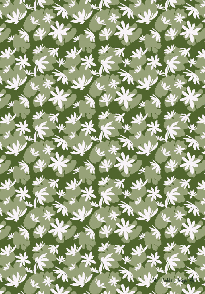 The camping trip pattern as a tablet screen wallpaper download.